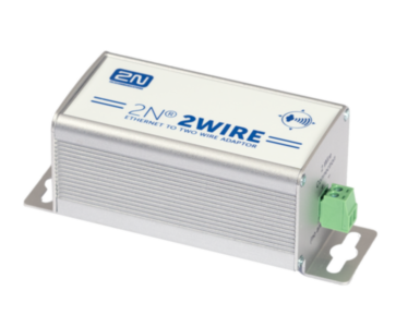 2N 2Wire, IP over 2-wire cable, set of 2 converters, EU power lead