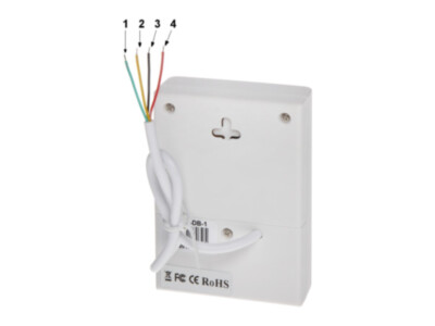 ATLO wired door bell | white | 12 V DC, IP40