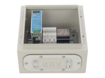 Pulsar AWOH252515 metal enclosure with mounting plate, IP66, 250 x 250 x 150 mm