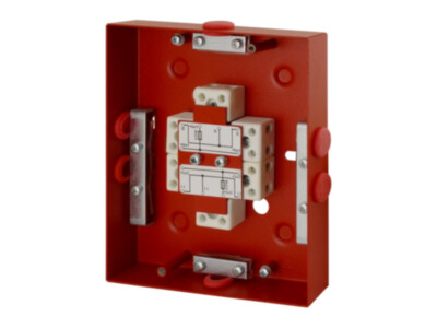 Pulsar AWOZ-225P fire-resistant junction box with fuses, 2x0.375A