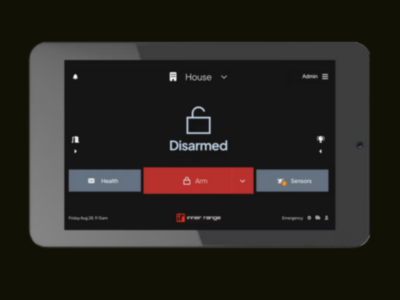 Inception Touchscreen 7” Interface | Black