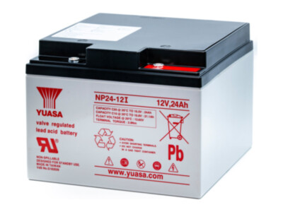 Yuasa NP series battery | 24 Ah | 12 V | 166×175×125 mm