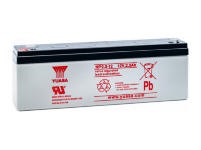 Yuasa NP series battery | 2.3 Ah | 12 V | 178×34×64 mm