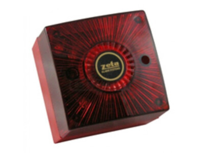 Zeta Miditone ZMDF/8R sireen-vilkur, 10-35VDC, IP43