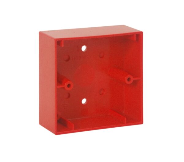 Esser IQ8 kompakt häirenupu pindpaigaldus karp Punane