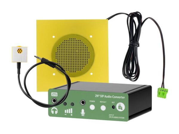2N SIP - Audio konverter komplektis kõlari ja mikrofoniga