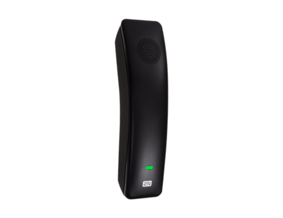 2N IP Handset IP-sisetelefon | ukseavamisnupp | must