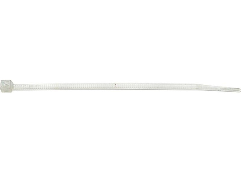 Elematic kaabliside | valge | 2,5 × 98mm, 100 tk