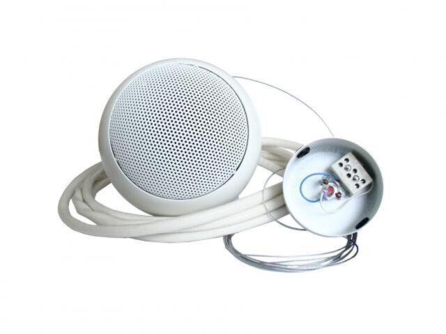 Honeywell 20W spherical loudspeaker, 5m line type DELK130/20PP1, BS a. CNBOP conform