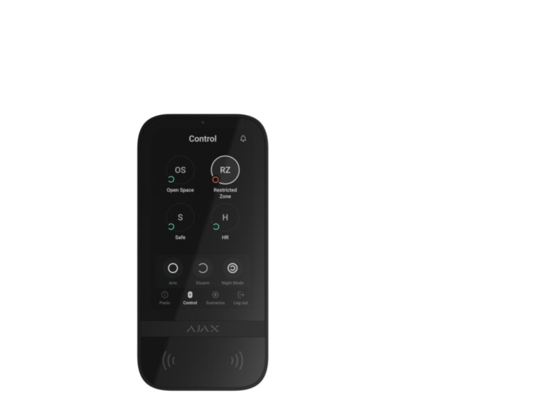 Ajax KeyPad TouchScreen (8EU) ASP must