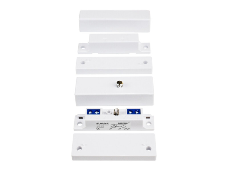 Alarmtech MC 440-2x1K pinnapealne magnetkontakt | G2 | takistid 2x1k