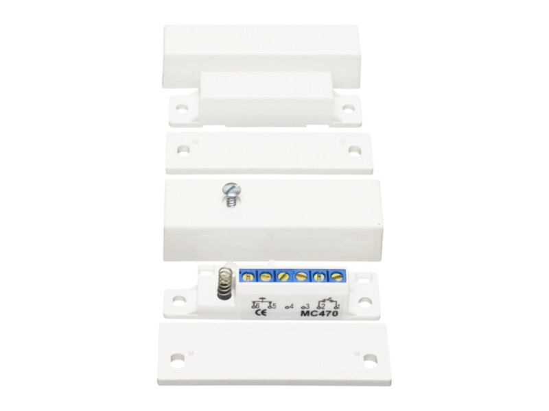 Alarmtech MC 470 magnetkontakt | valge | pinnapealne | IP43 | G3