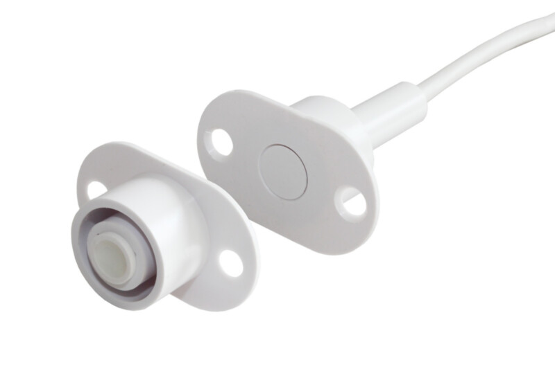 Alarmtech MC 370-S11-10 High Security contact set, NC, with plastic flanges