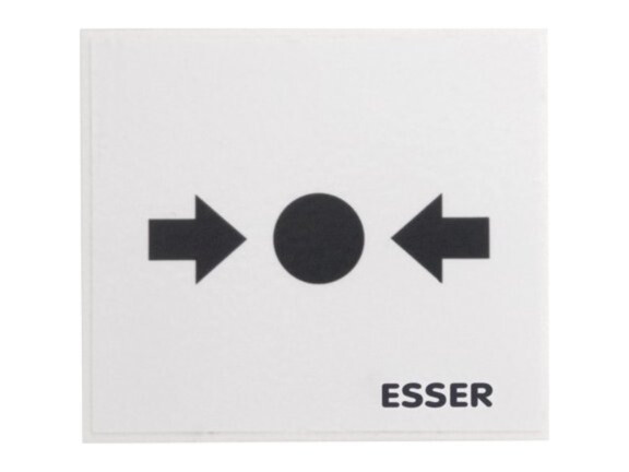 Esser väikese häirenupu varuklaas | EN 54-11 | 10 tk