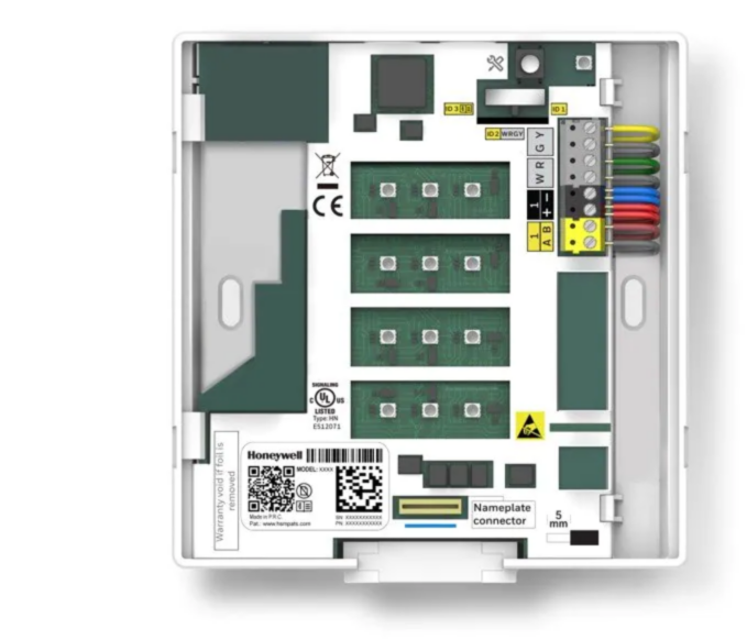 Ackermann clino koridorilamp SCL | valge | Systevo, 4 RGB LED-segmenti, 24 V DC