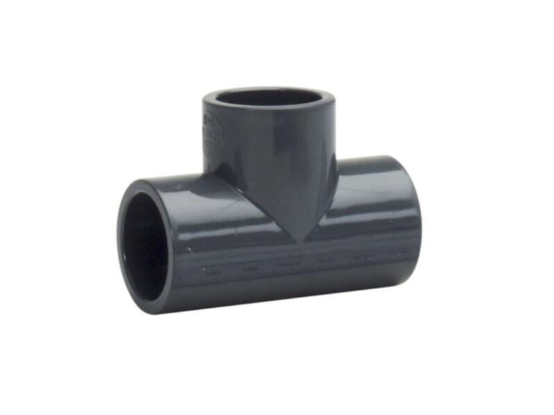 Plasttoru 25mm T-jätk, ABS (10tk)