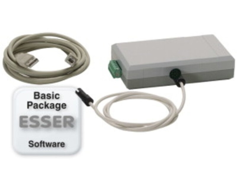 Esser Tools 8000 -adapter ja programm