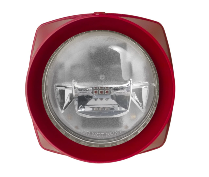 Esser IQ8 Sireen koos vilkuriga punane isolaatoriga