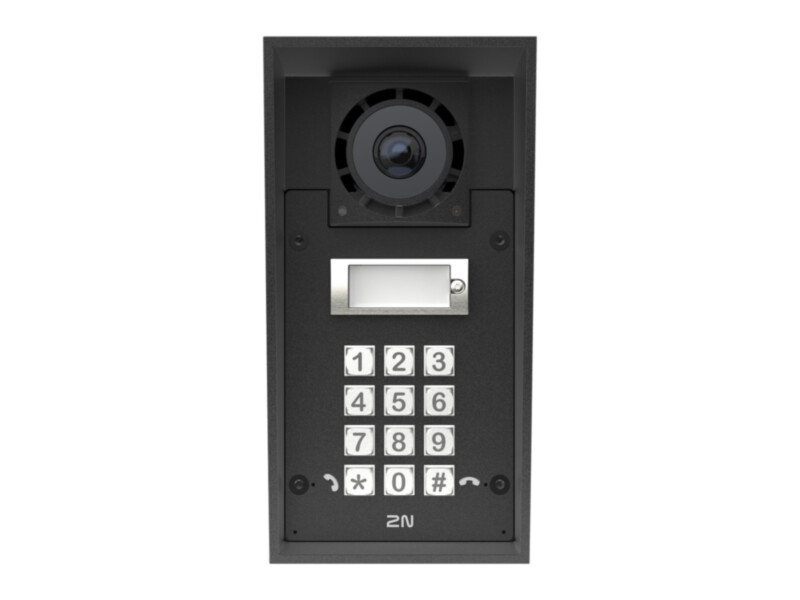 2N IP Force 2.0 IP-fonopaneel | 1 nupp | sõrmistik | 5MP kaamera | 10W kõlar