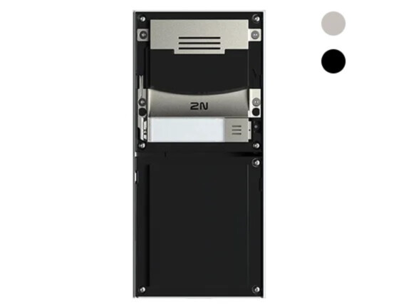 2N IP Verso 2.0 - kutsepaneel 1 nupu ja kaameraga - nikkel