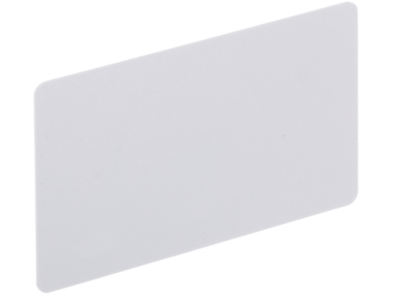 Plastikkaart | Lamineeritud PVC | 86 x 54 x 1 mm | Ilma kiibita