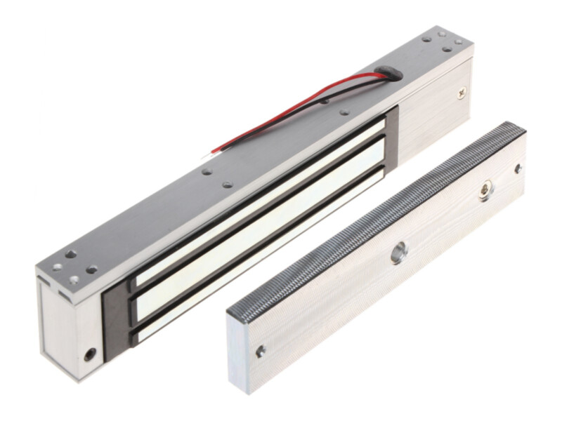 ATLO ML-271 magnetlukk | hõbedane | 271 kg, 12 V DC, LED, siseruumidesse