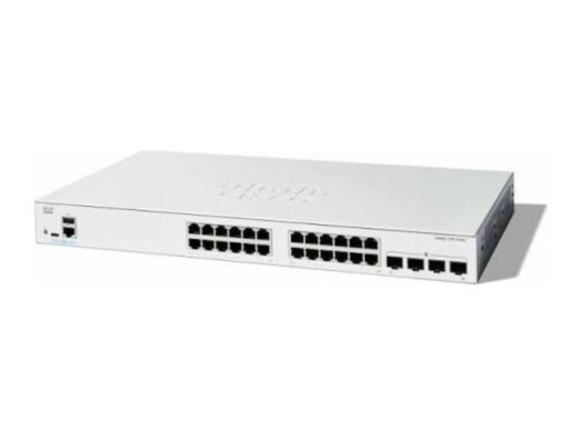 Cisco Catalyst 1200 switch | 24 × 1G RJ45 | 4 × 1G SFP, hallatav