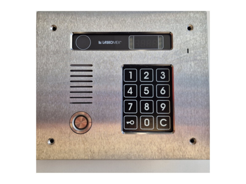 Laskomex CP-3113TR kutsepaneel | roostevaba | videovalmidus | optiline klaviatuur | horisontaalne | RFID + iButton | CD-3100