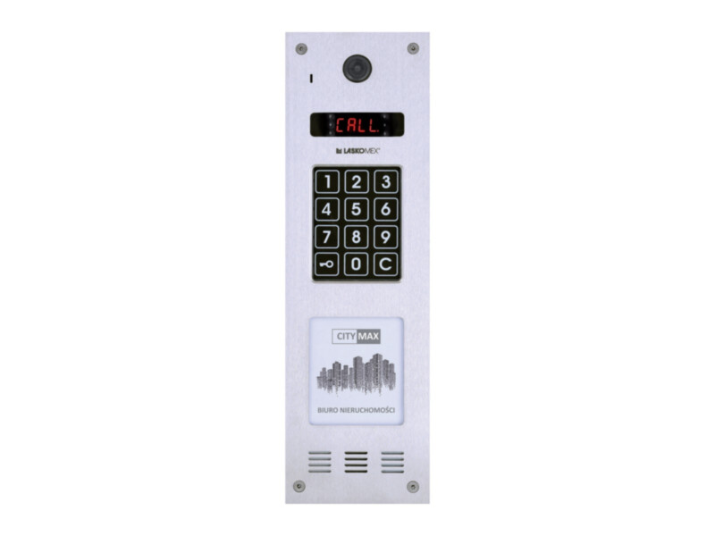 Laskomex CP-3133NR kutsepaneel | roostevaba | videovalmidus | kitsas 100mm | optiline klaviatuur | RFID | nimekirjaga | CD-3100