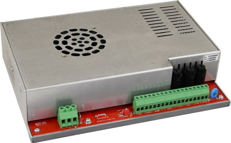 Pulsar toiteplokk 27,6V | 10A | kastita | 2x65Ah | 237 x 168 x 55 mm