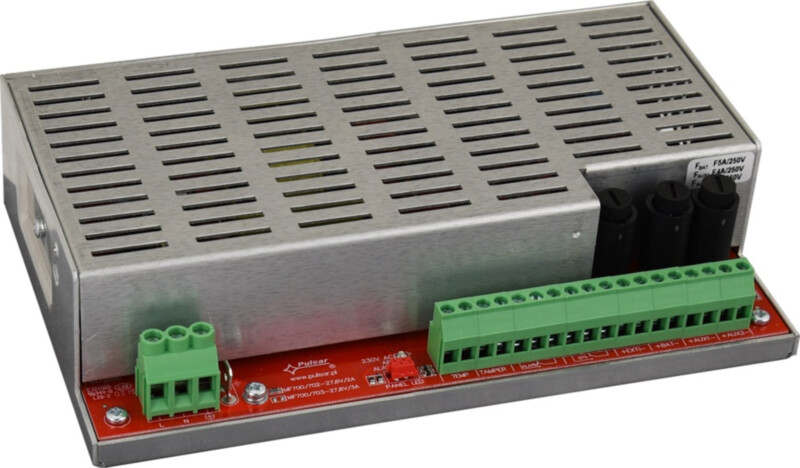 Pulsar toiteplokk 27,6V | 2A | kastita | 2x17Ah | 200 x 120 x 48 mm