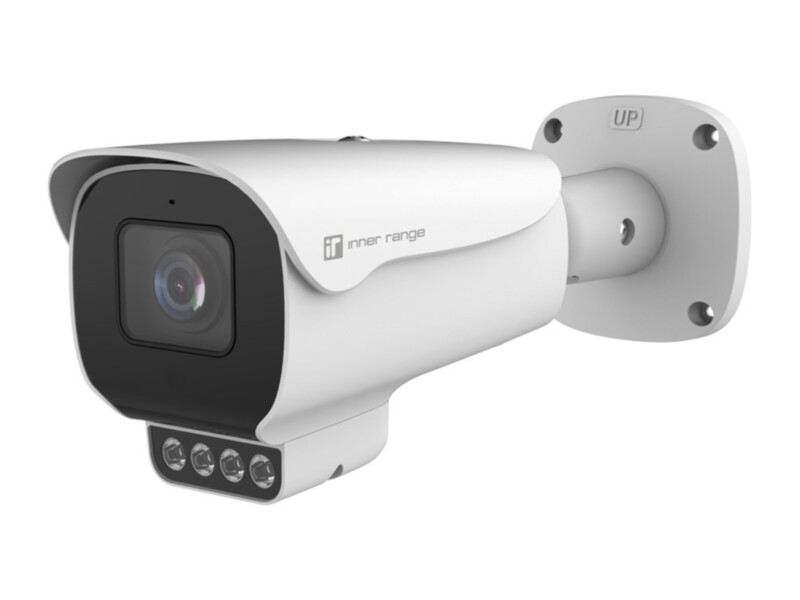 IR Video IR-V-C8B-200Z torukaamera 8MP | 3,6–11mm motor. varifokaal | IR 60m + soe valgus 40m | aktiivne heidutus | IP66 | valge