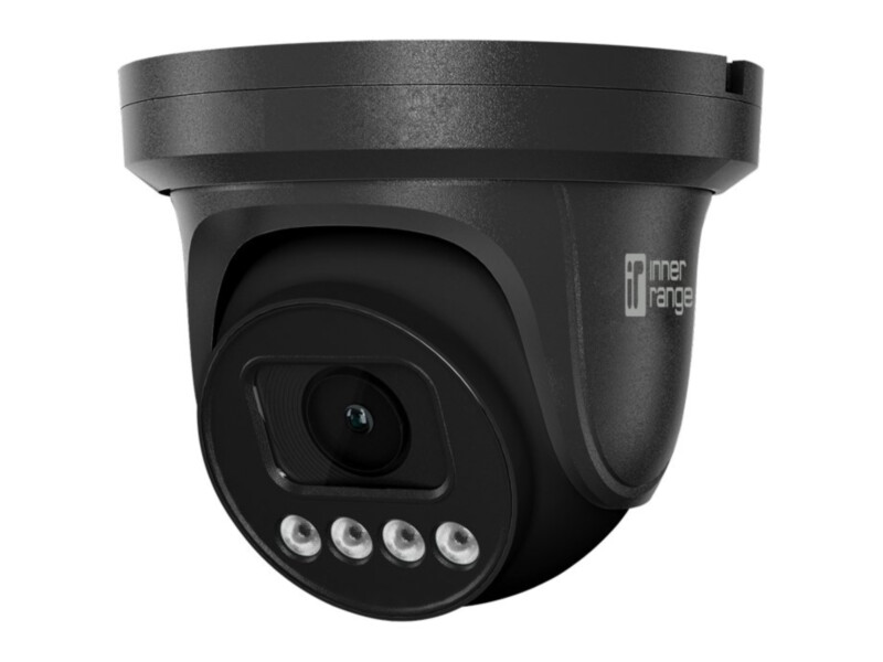 IR Video kerakaamera 8MP | 3,6–11mm motor. varifokaal | IR 40m | IP66 | must