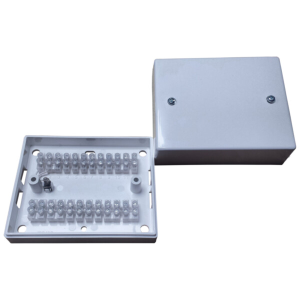 Knight harukarp | suur | 24 klemmi klemmliistul | 125×100×48mm | G3 | valge