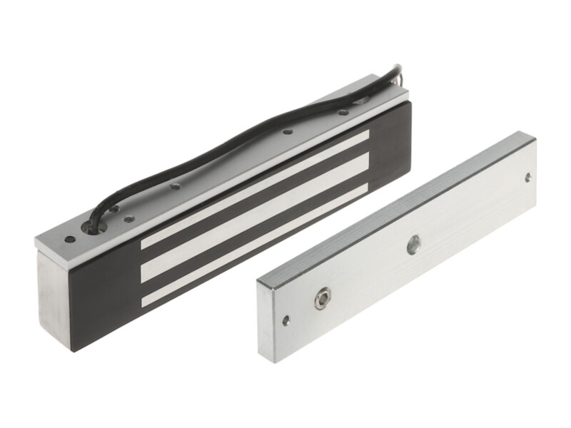 Magnetlukk välistingimustesse | roostevaba teras | 280kg, 12V DC, veekindel