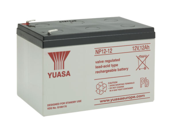 Yuasa 12V 12Ah aku (151X98X98mm)
