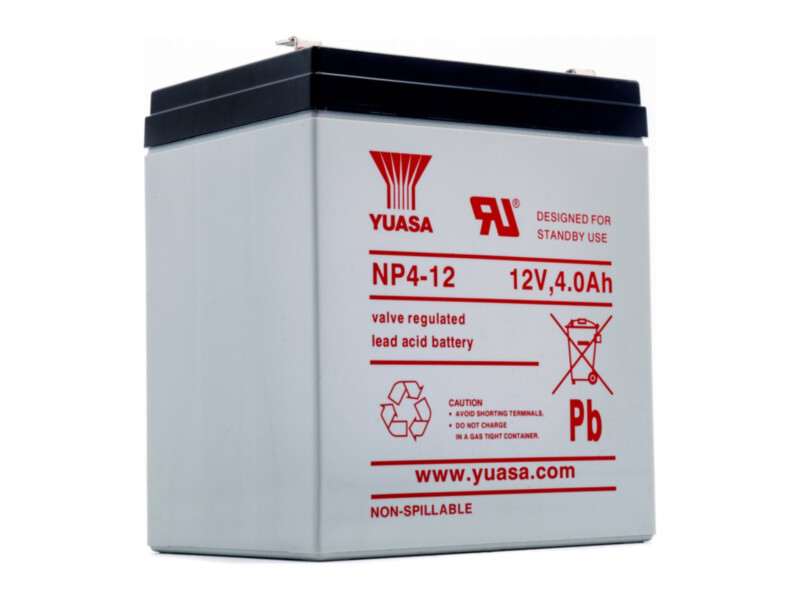 Yuasa NP-seeria aku | 4 Ah | 12 V | 90×70×106 mm
