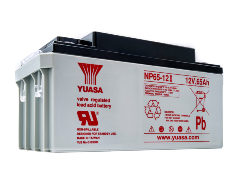 Yuasa NP-seeria aku | 65 Ah | 12 V | 350×166×174 mm