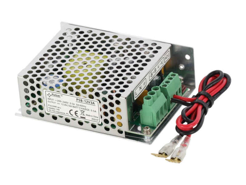 Pulsar PSB-12V3A puhvertoiteplokk | 13,8V | 3A | kastita