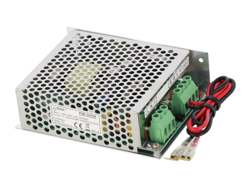 Pulsar PSB-12V5A puhvertoiteplokk | 13,8V | 5A | kastita