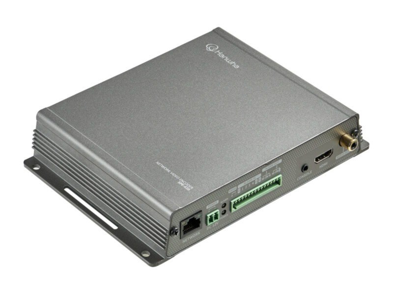 Hanwha SPE-420 videoenkooder analoogkaamerate ühendamiseks IP-süsteemi