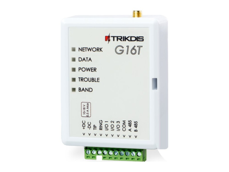 Trikdis G16T GSM kommunikaator | 4G LTE | TIP/RING telefoniliides | G4 | Protegus 2