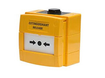 KAC häirenupp kollane IP67 NC/NO EN 12094-3