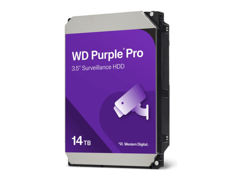 WD Purple Pro kõvaketas videovalvele | 14 TB | 3,5