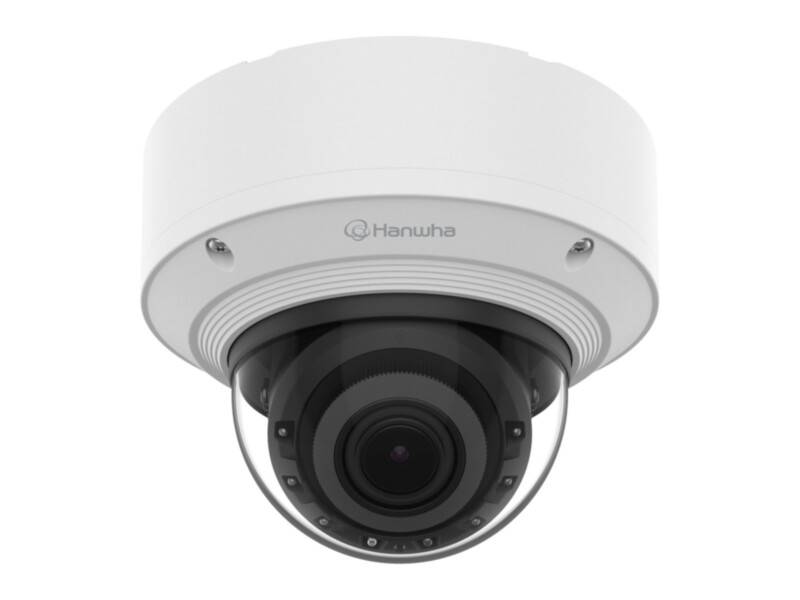 Hanwha X-seeria kuppelkaamera 8MP | 4,4–9,3mm motor. varifokaal | IR 50m | IP52 | modulaarne