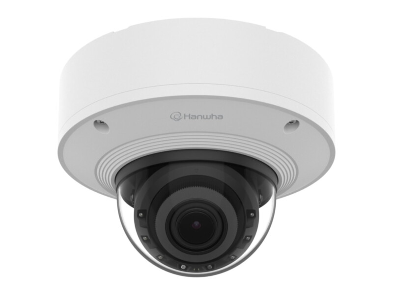 Hanwha XNV-A8085R kuppelkaamera 5MP | 3,3–9,3mm motor. varifokaal | vandaalikindel | IR 50m | IP67