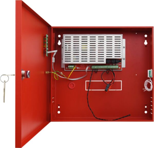 Pulsar toiteplokk 27,6V | 2A | EN54-4 | 2x7Ah | 330 x 305 x 82+8 mm