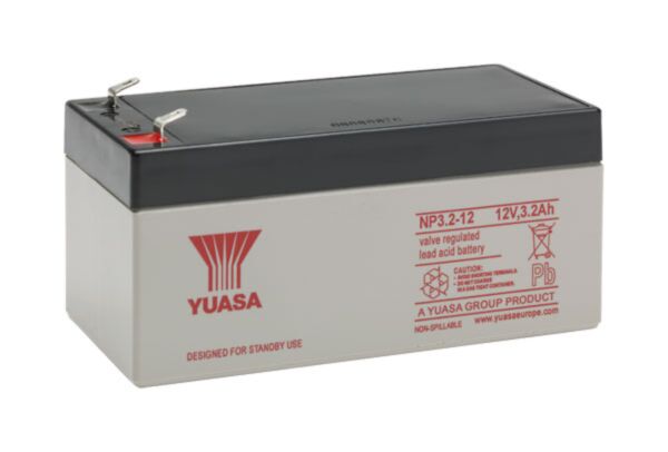 Yuasa 12V 3,2Ah aku (134X67X64mm)