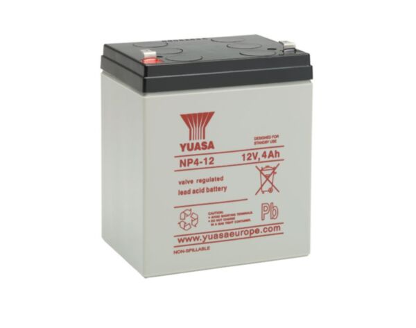 Yuasa 12V 4Ah aku (90X70X106mm)