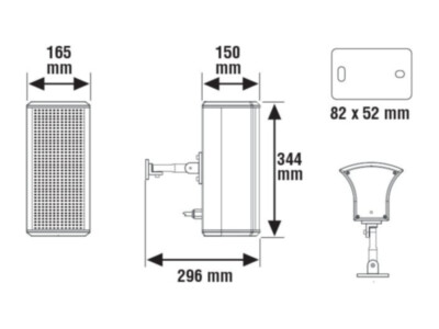 Honeywell helisammas | 20W | alumiinium | IP66 | EN 54-24